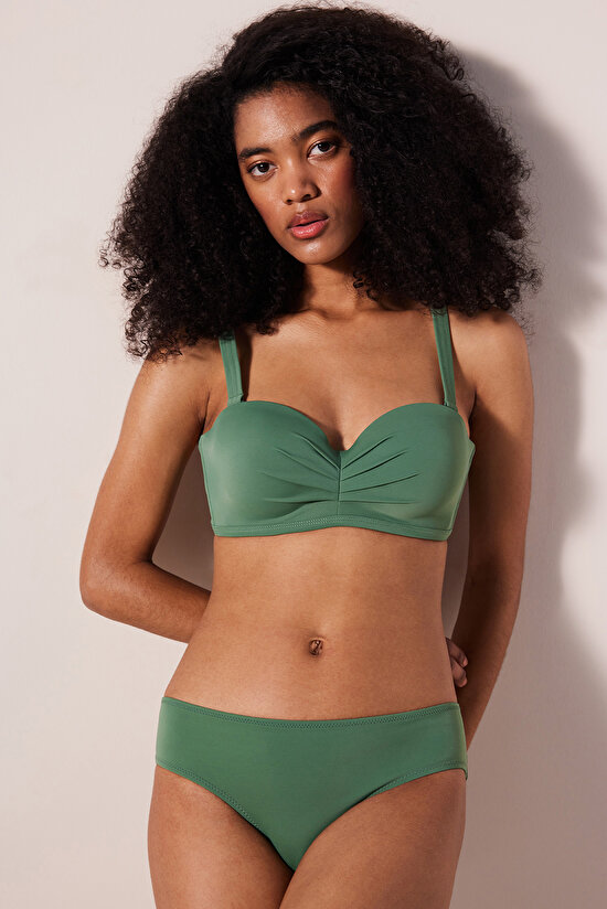 Lotus Green Bikini Top - 5