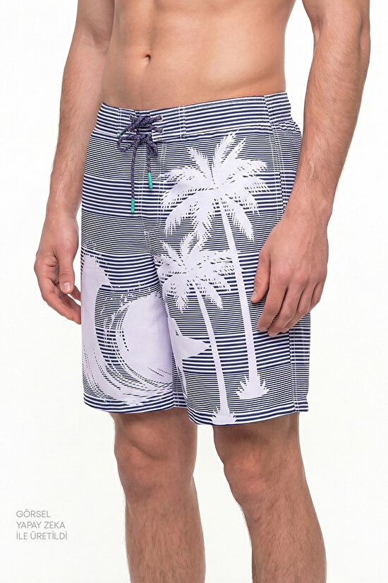 Man Navy Surf Revival Shorts - 3