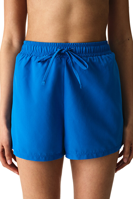 Mavi Trim Deniz Şortu - 1