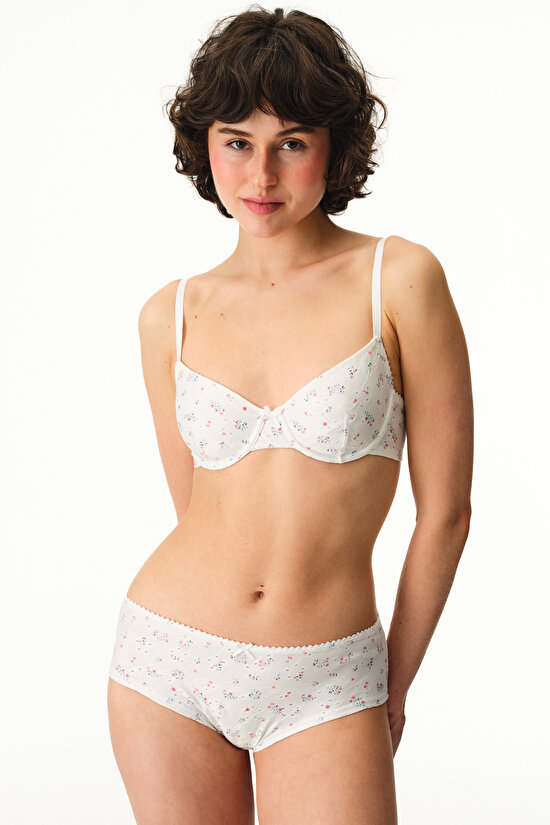 Kırık Beyaz Balenli Sütyen - 4