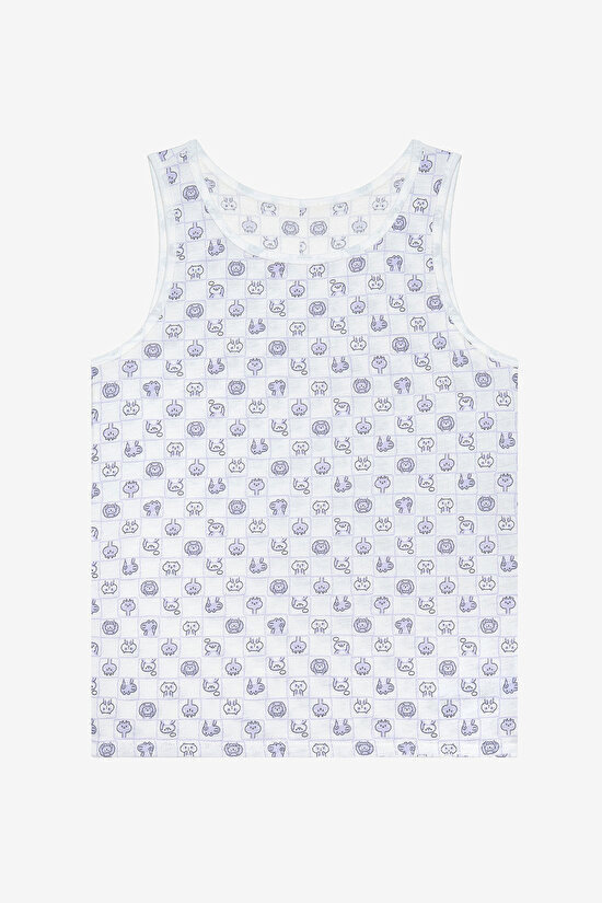 Girls Caticorn 2in1 Multi Colour Vest - 3