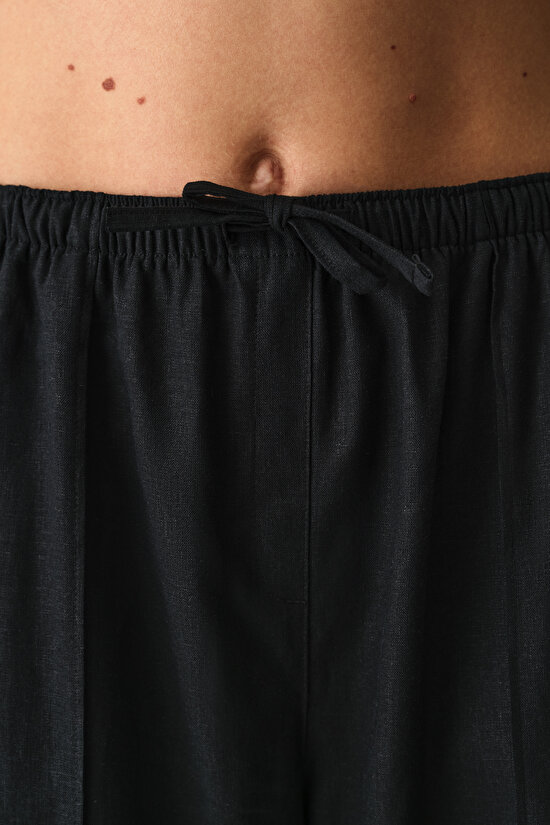 Siyah Alice Pantolon - 3