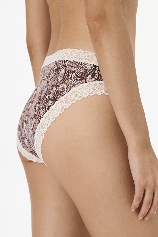 Ecru Comfy Cotton Slip Briefs - 2