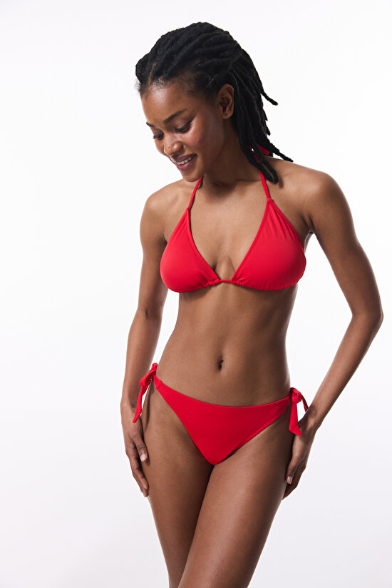 String Red Bikini Bottom - 4