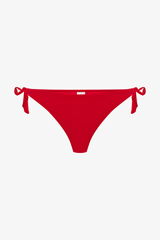 String Red Bikini Bottom - 5