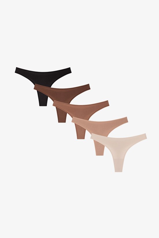 Nude Tones 5li Tanga Külot - 1