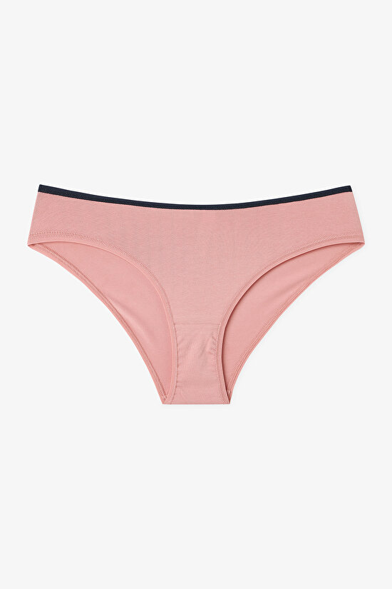 Çok Renkli Earth Tones 3lü Slip Külot - 3