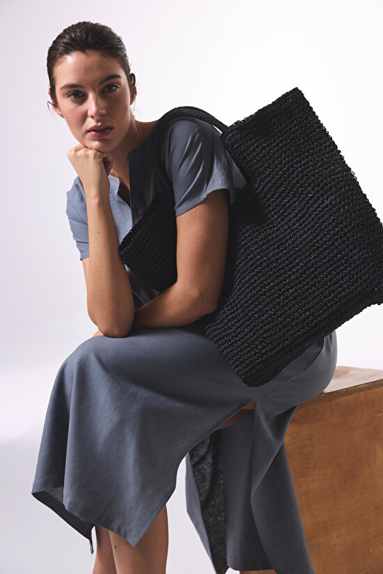 Alba Gri Kaftan - 3