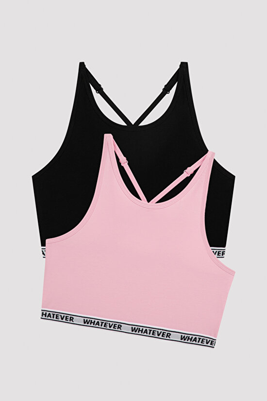 Whatever Crop 2'li Top - 7