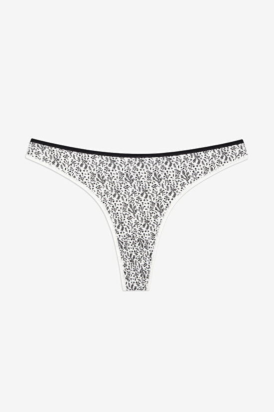 Simple Flower Pamuklu 5li Tanga Külot - 6