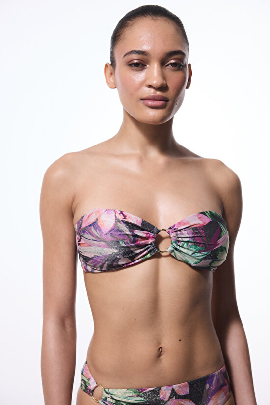 Briella Strapless Multi Colour Top Briella Strapless Multi Colour Top - 3
