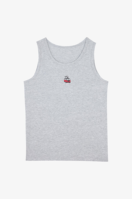 Erkek Çocuk Food Market Pamuklu Çok Renkli 2li Atlet Erkek Çocuk Food Market Pamuklu Çok Renkli 2li Atlet - 3