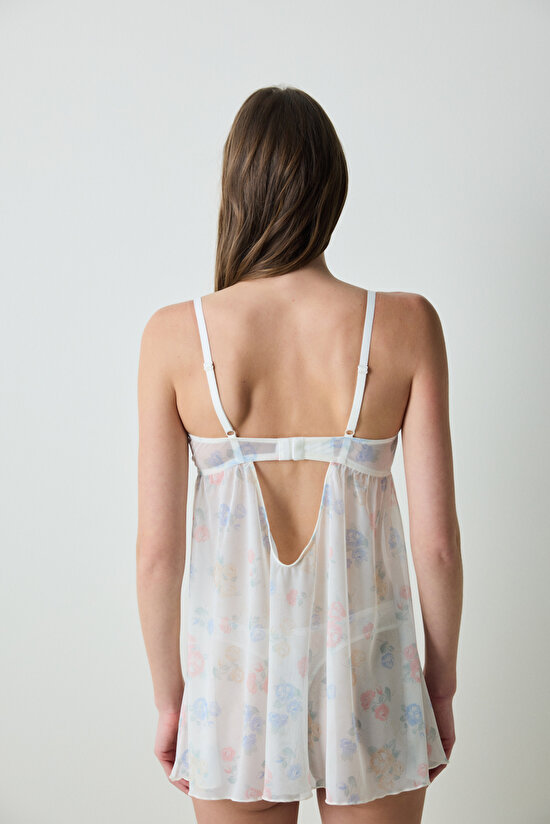 Broderie Ekru Babydoll - 6