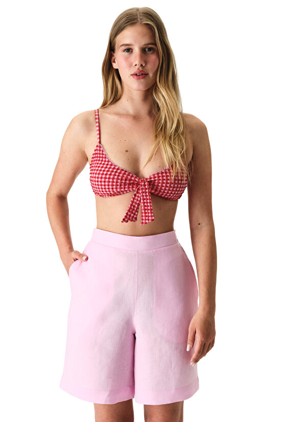 Pink Nina City Shorts - 4