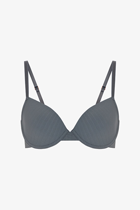 Gri Daylift Essentials Pedli Sütyen - 1