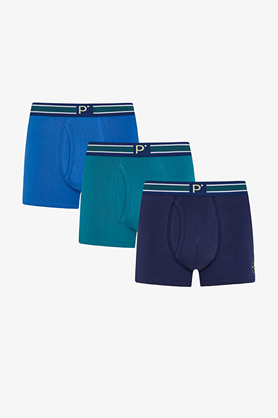 Man Multicolor Tennis Multi Boxer - 1
