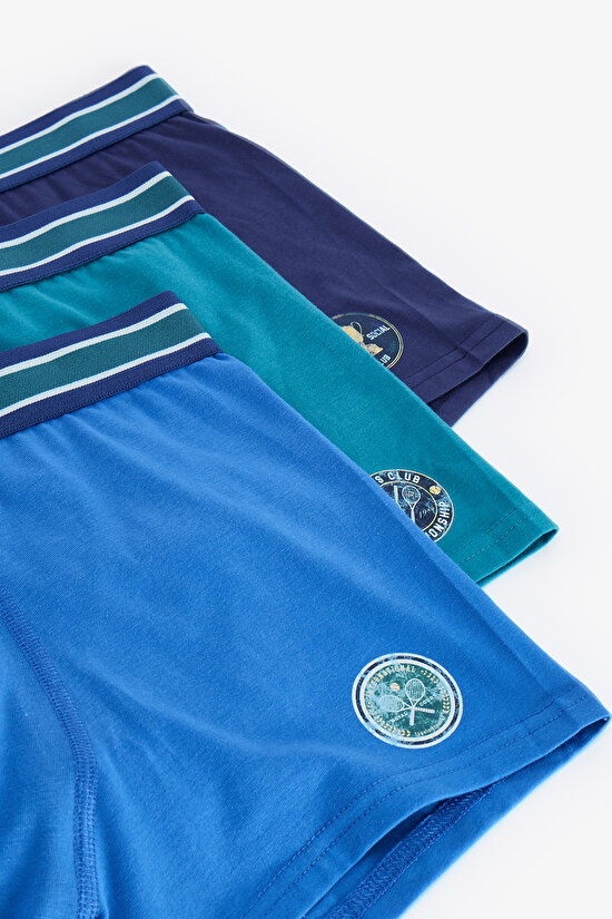 Man Multicolor Tennis Multi Boxer - 2