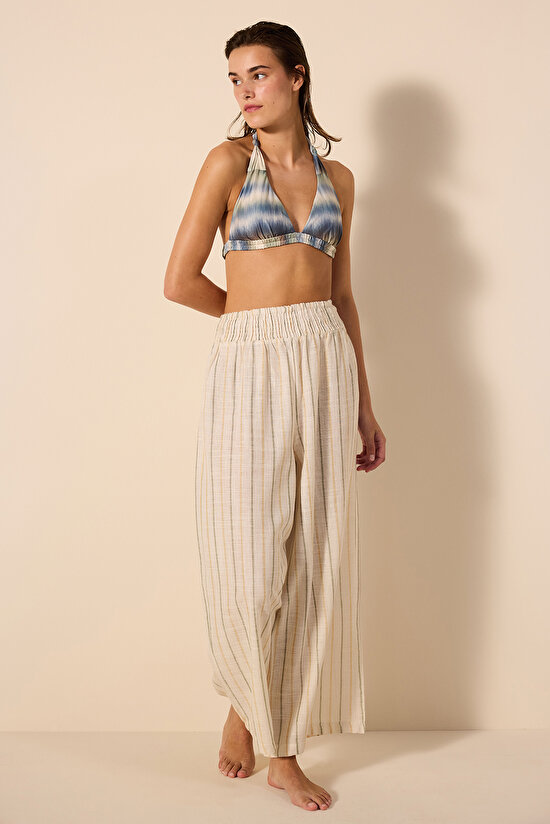 Lia Çizgili Pantolon - 4