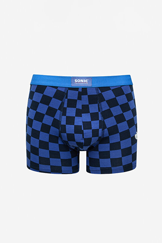 Erkek Pamuklu Sonic 2li Çok Renkli Boxer - 3
