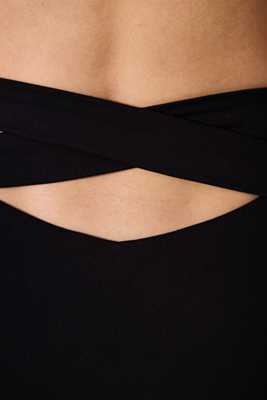 Glory High V Black Bikini Bottom - 4