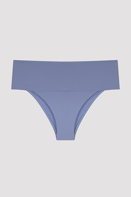 Blue Clean High Vintage Bikini Bottom - 4