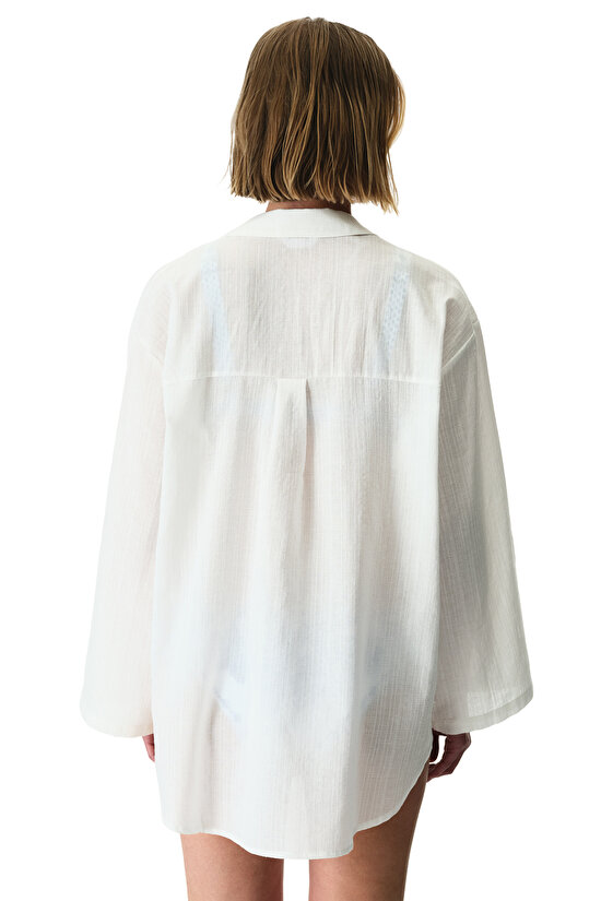 Beyaz Sienna Gömlek - 2