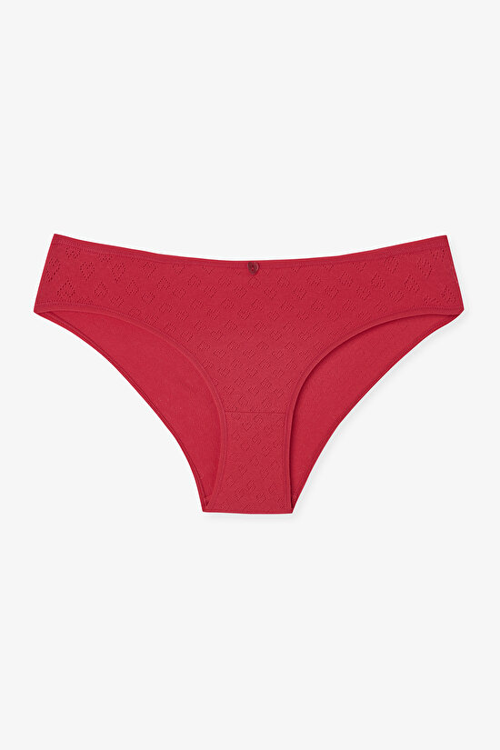 Multicolor Hearts 3in1 Pointelle Slip - 4