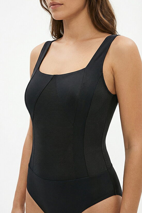 Siyah Korseli Mayo - 4