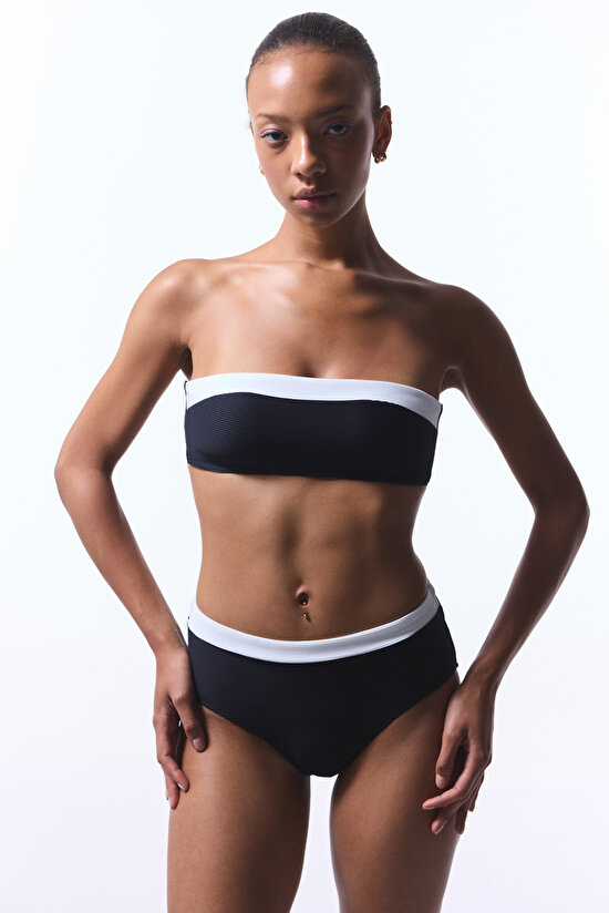 Black Nova Hipster Bikini Bottom - 3