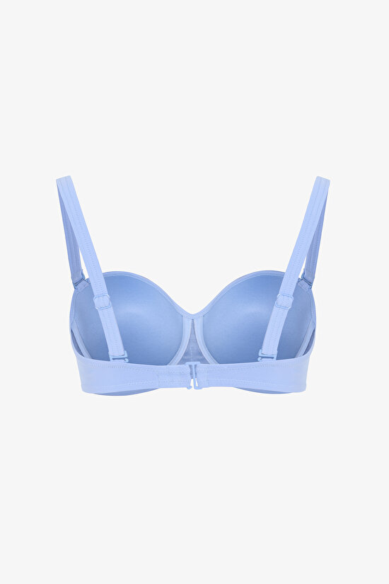 Light Blue Beauty Shaping Bikini Top - 2