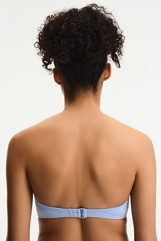 Light Blue Beauty Shaping Bikini Top - 4
