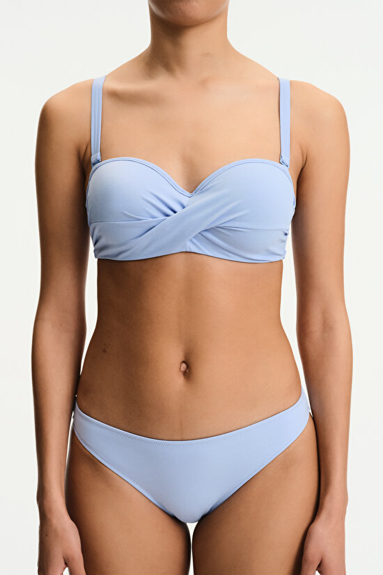 Light Blue Beauty Shaping Bikini Top - 6