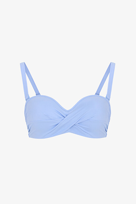 Açık Mavi Beauty Toparlayıcı Bikini Üstü - 11