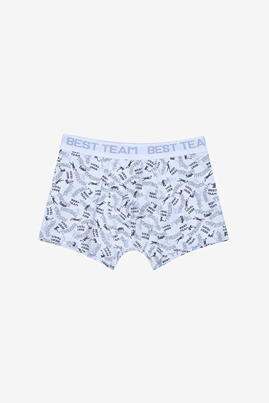 Erkek Çocuk Best Team Çok Renkli 2li Boxer - 3
