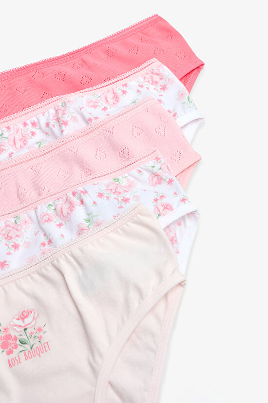 Girls Rose 5in1 Multi Colour Slip Girls Rose 5in1 Multi Colour Slip - 7