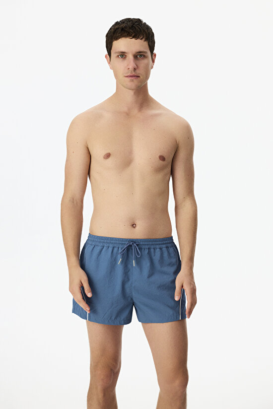 Man Blue Mindfulness Binding Shorts - 2