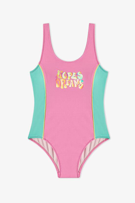 Light Pink Teen Beauty Sport Swimsuit - 1