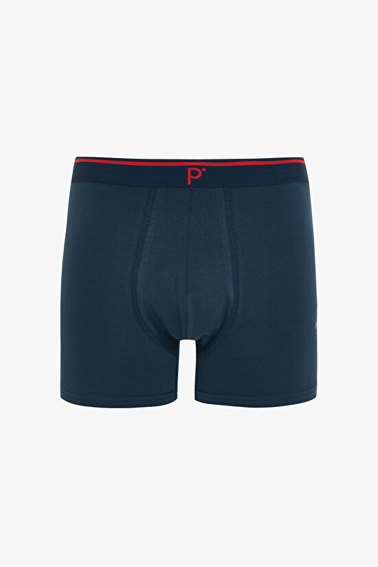 Erkek Tin Soldier Yeni Yıl Desenli 3'lü Boxer - 4