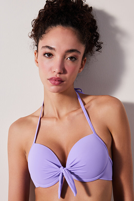 Cup Lilac Bikini Top - 1