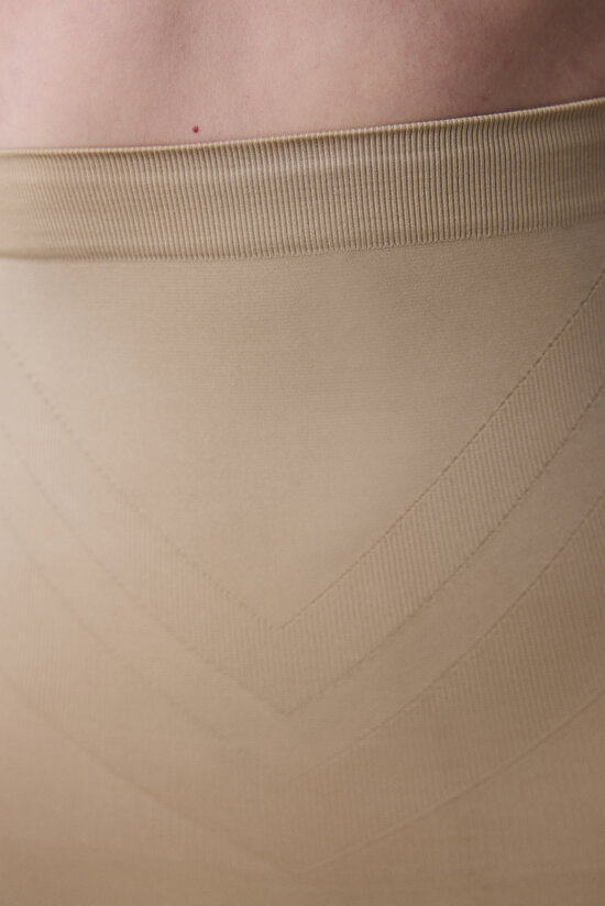 Ten Rengi Dikişsiz Karın ve Basen Toparlayıcı Slip Korse - 3