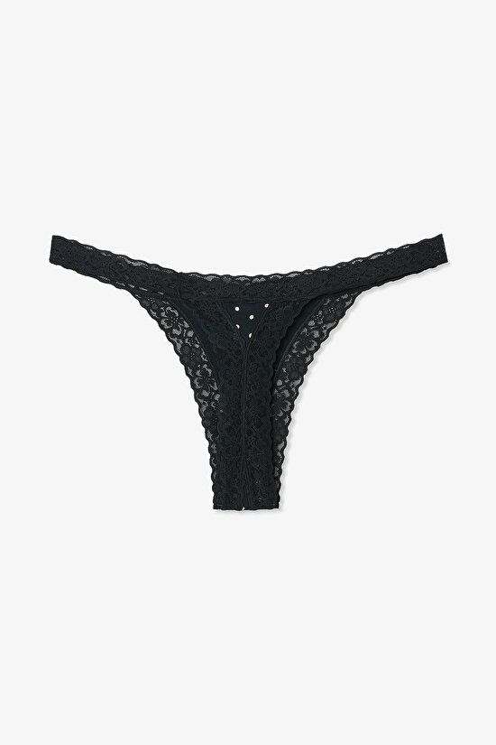 Siyah Comfy Pamuklu Tanga Külot - 2