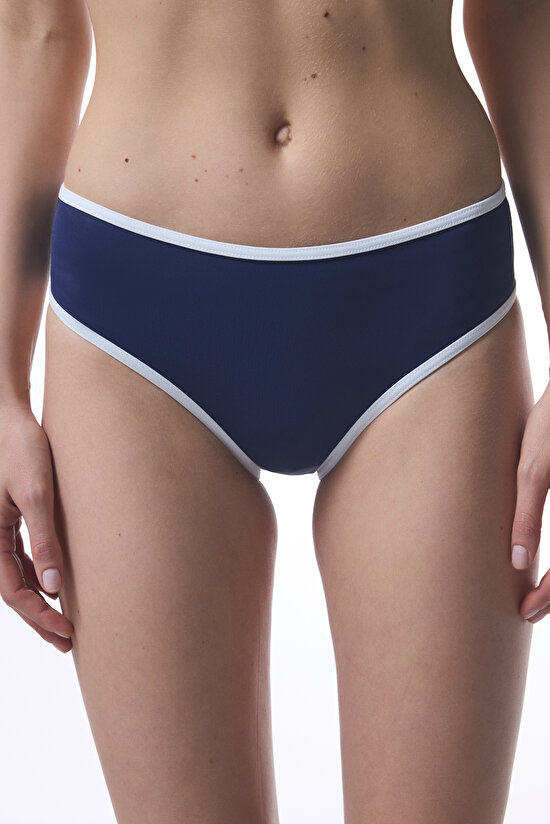 Lacivert Lacie Hipster Bikini Altı - 4