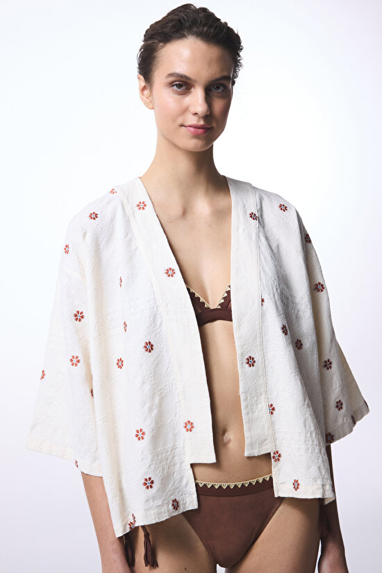 Renkli Fue Kimono - 1