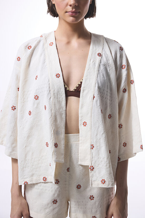 Renkli Fue Kimono - 4