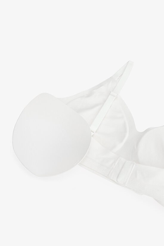 24 Saat İz Bırakmayan Kırık Beyaz Sütyen - 9