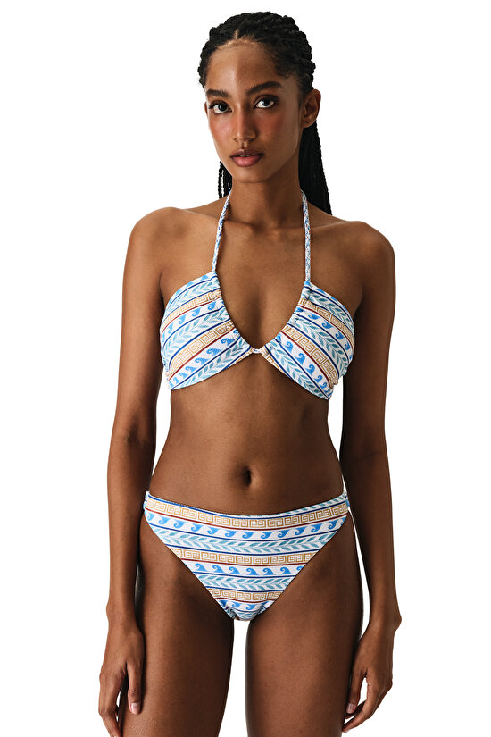 Santoini Bandeau Bikini Üstü - 1