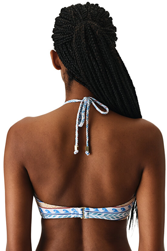 Santoini Bandeau Bikini Üstü - 2
