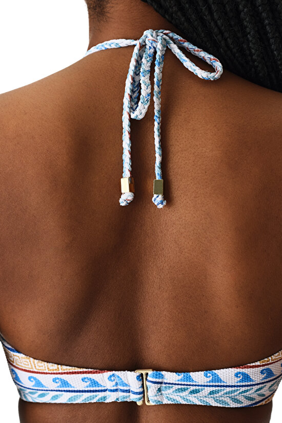 Santoini Bandeau Bikini Üstü - 5