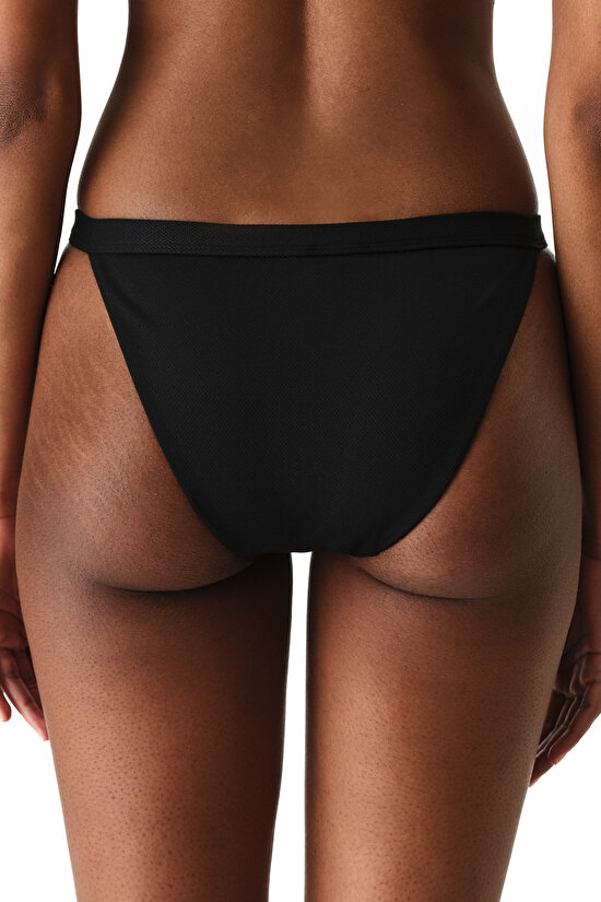 Black Montana Side Bikini Bottom - 2