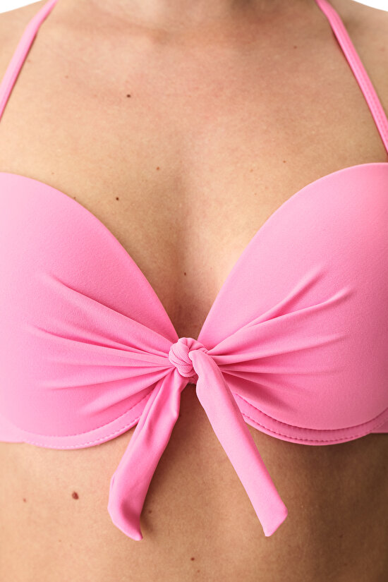 Pembe Cup Bikini Üstü - 4